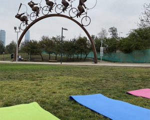 Yoga en el parque
