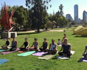 Yoga en el parque