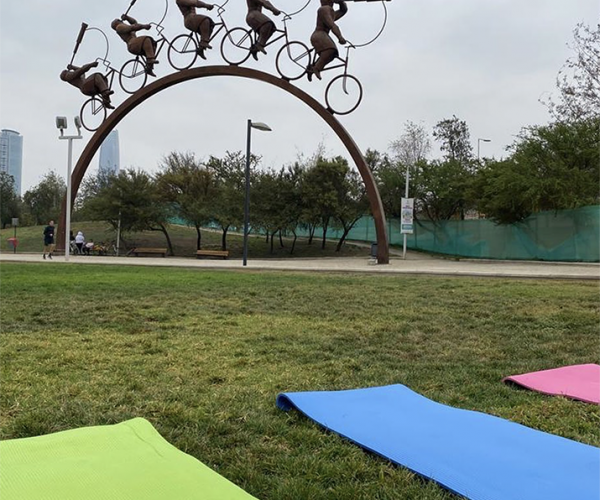 Yoga en el parque