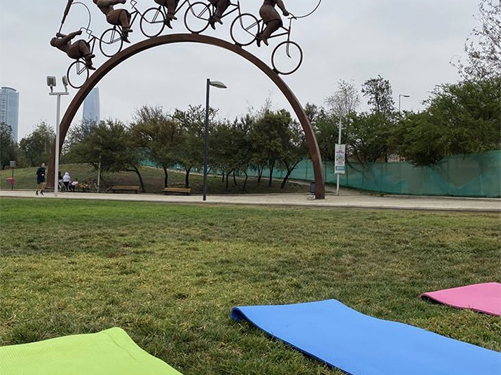 tours and travel in chile, Yoga en el parque - 0