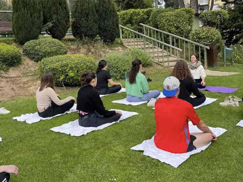 tours and travel in chile, Yoga en el parque - 1