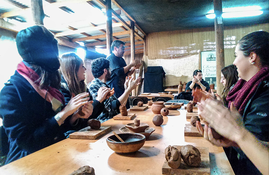 tours and travel in chile, Pomaire - 0