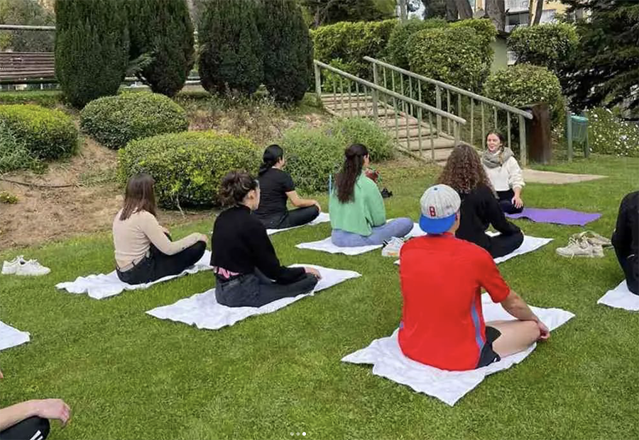 tours and travel in chile, Yoga en el parque - 1